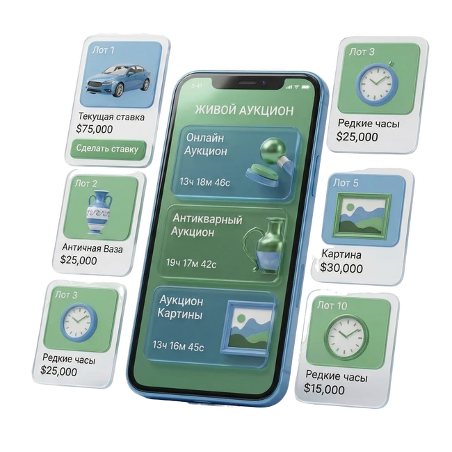 Разработка сайта аукциона